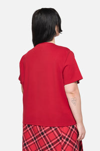 Black Friday - Curve This Sucks Goth Tee - red
