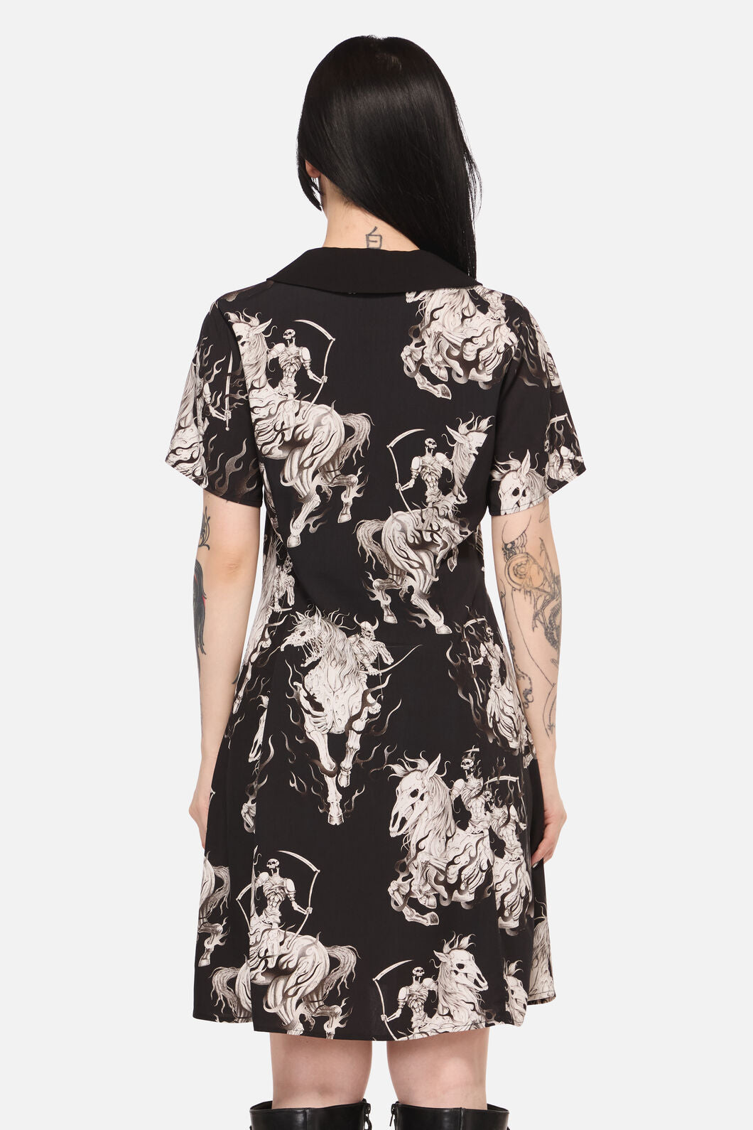 Black Friday - Apocalypse Goth Mini Dress - black