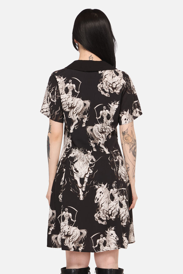 Black Friday - Apocalypse Goth Mini Dress - black