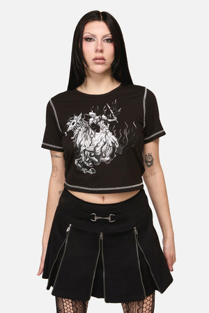 Black Friday - Dystopia Goth Tee - black