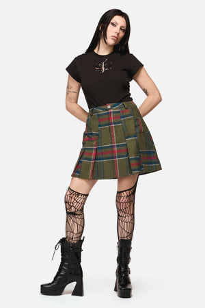 Black Friday - Harbinger Goth Skort - multi