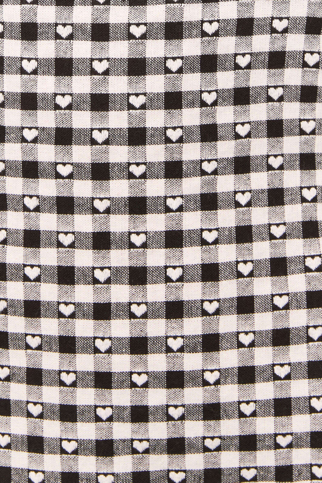 Black Friday - Glass Heart Babydoll Mini Dress - cream-black