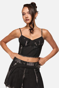 Black Friday - Verses Corset - grey