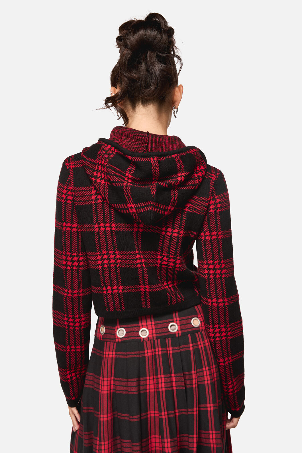 Black Friday - Suffer Punk Hoodie Knit - black-red