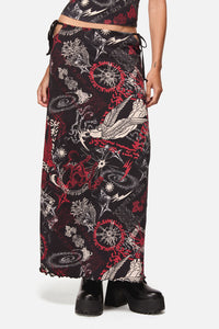 Black Friday - Purgatory Cut Out Skirt - black