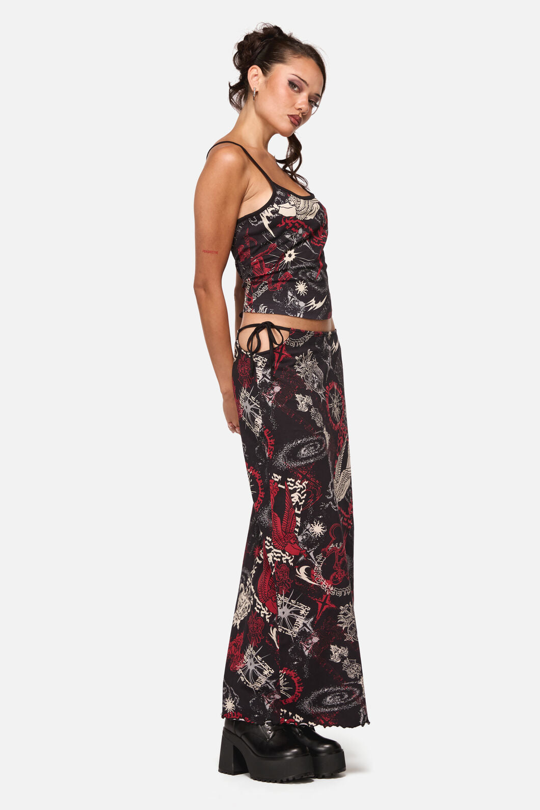 Black Friday - Purgatory Cut Out Skirt - black