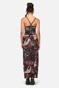 Black Friday - Purgatory Cut Out Skirt - black