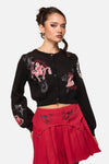 Black Friday - Angelic Goth Cardigan - black