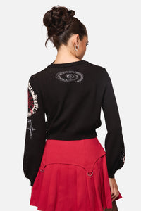 Black Friday - Angelic Goth Cardigan - black