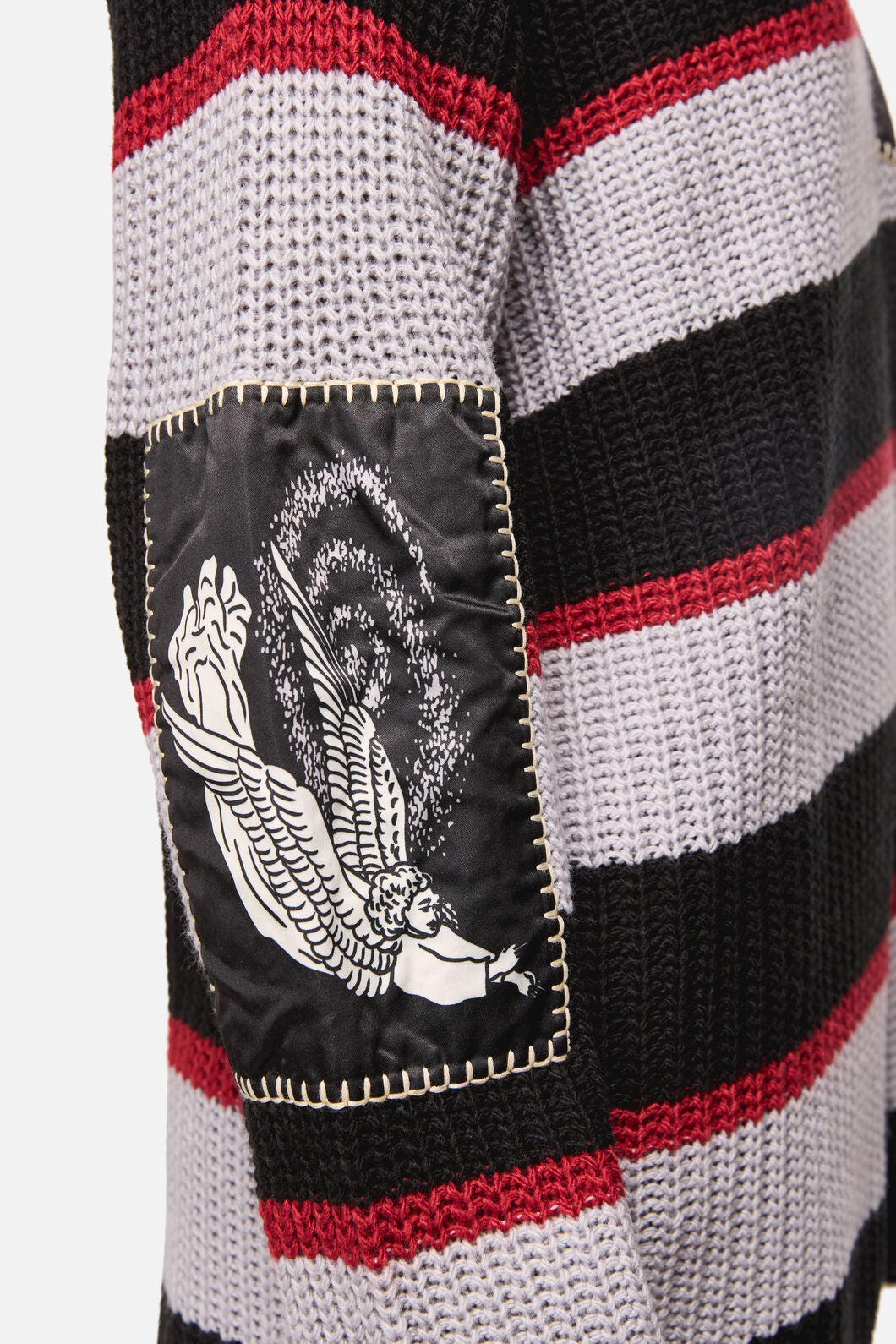 Black Friday - Afterlife Goth Oversized Knit - grey