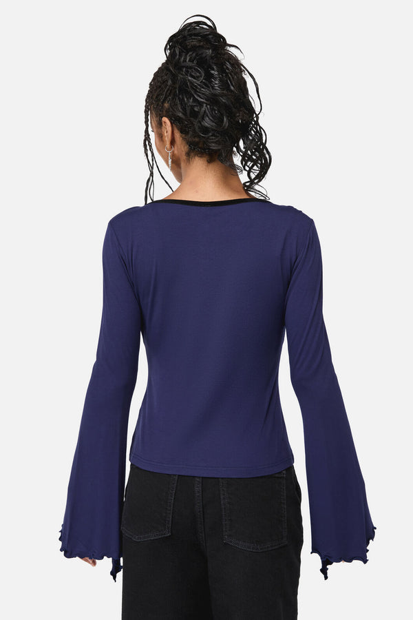 Black Friday - Your Grace Top - navy