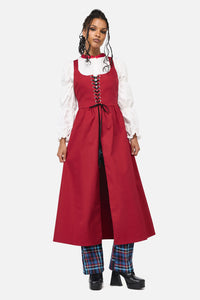 Black Friday - Your Grace Corset Overlay - wine