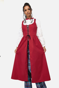 Black Friday - Your Grace Corset Overlay - wine