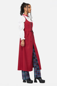 Black Friday - Your Grace Corset Overlay - wine