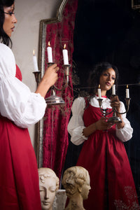 Black Friday - Your Grace Corset Overlay - wine