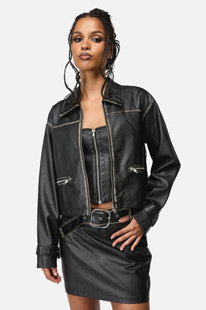 Black Friday - Vassal Pu Jacket - black