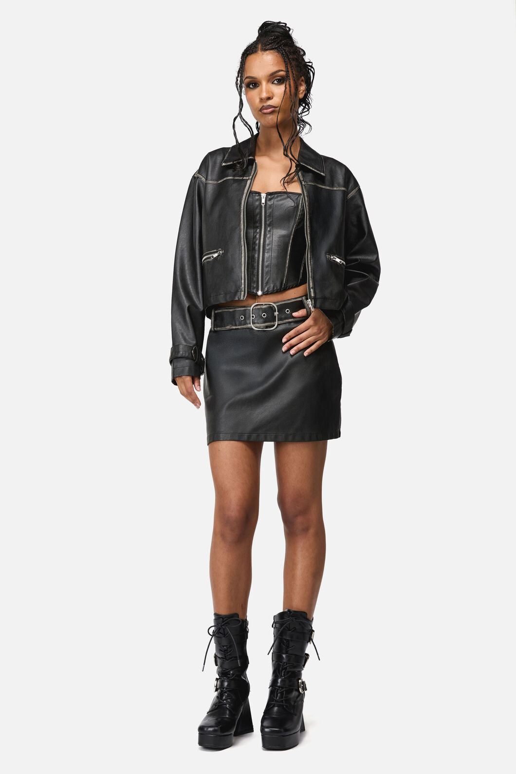 Black Friday - Vassal Pu Jacket - black