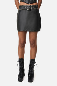 Black Friday - Vassal Pu Skort - black