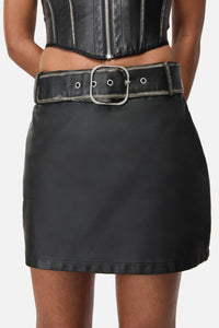 Black Friday - Vassal Pu Skort - black