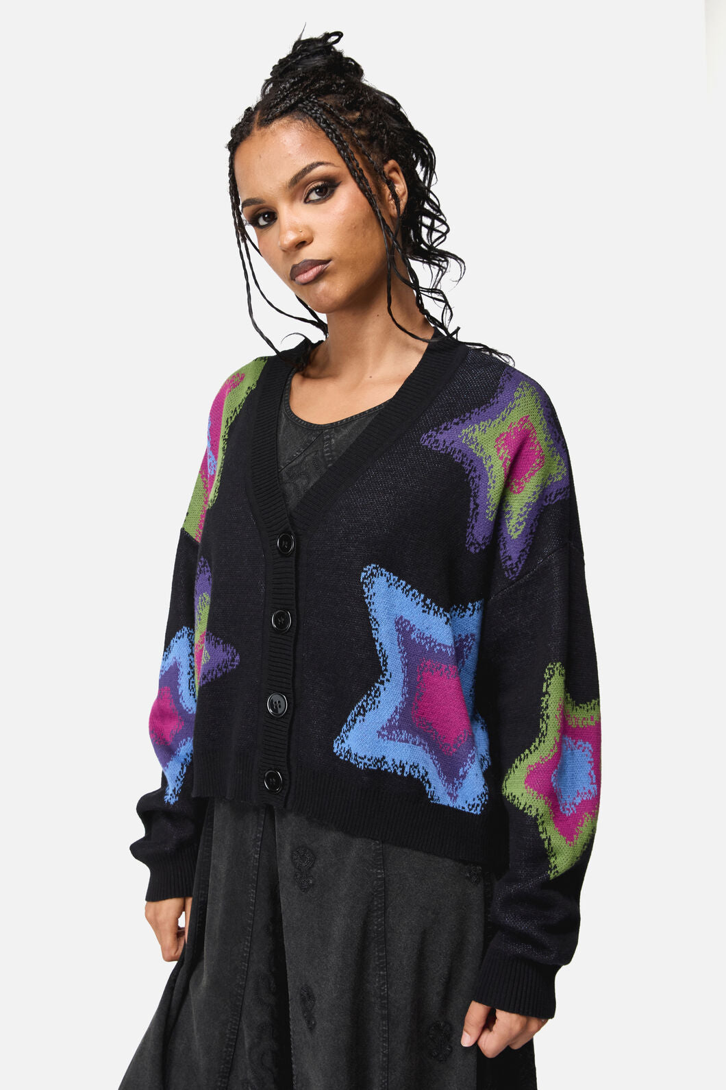 Black Friday - Shine Bright Goth Cardigan - black