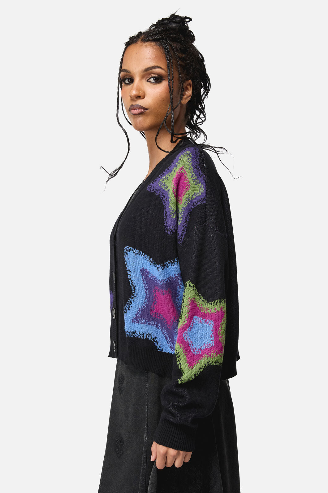 Black Friday - Shine Bright Goth Cardigan - black