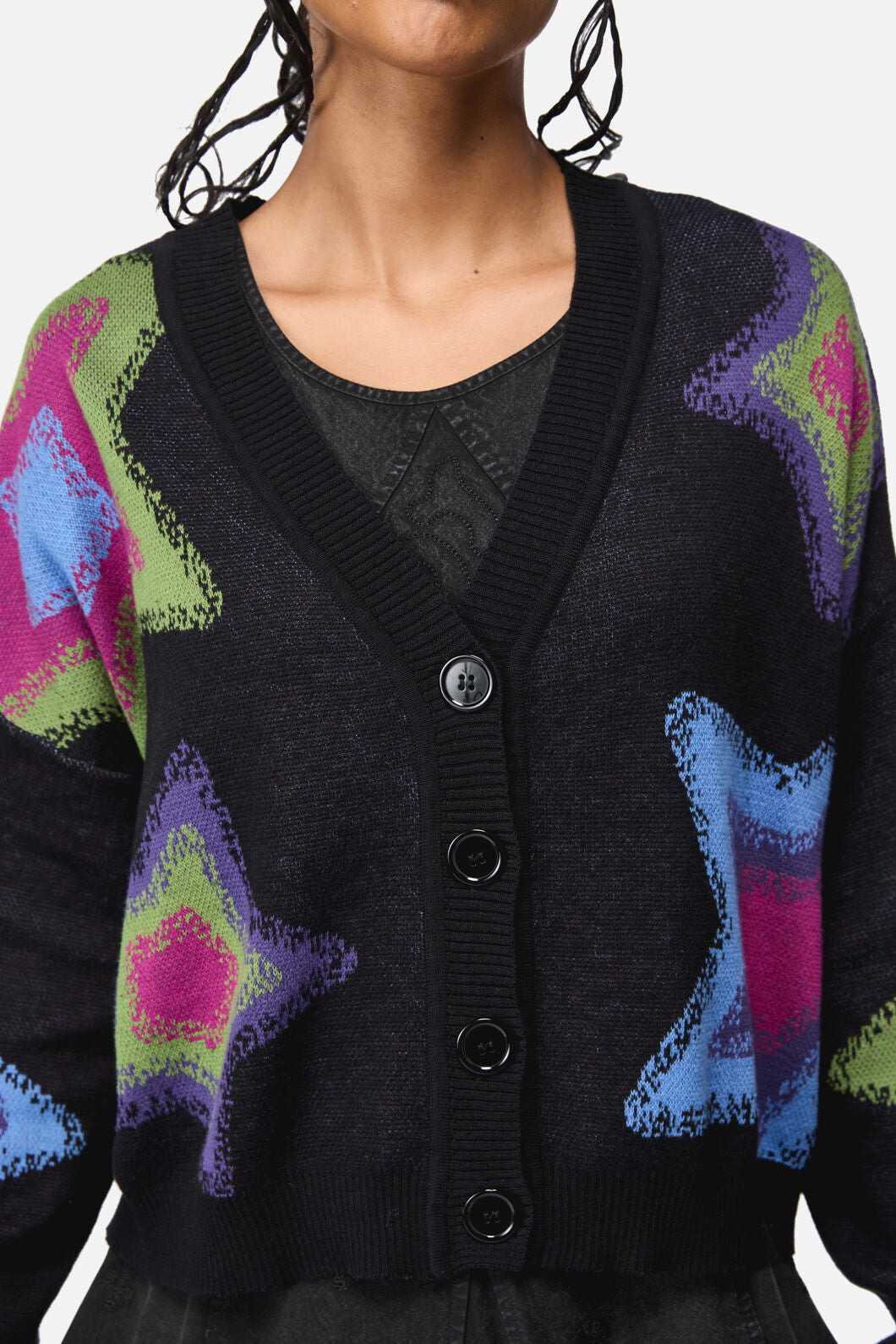 Black Friday - Shine Bright Goth Cardigan - black