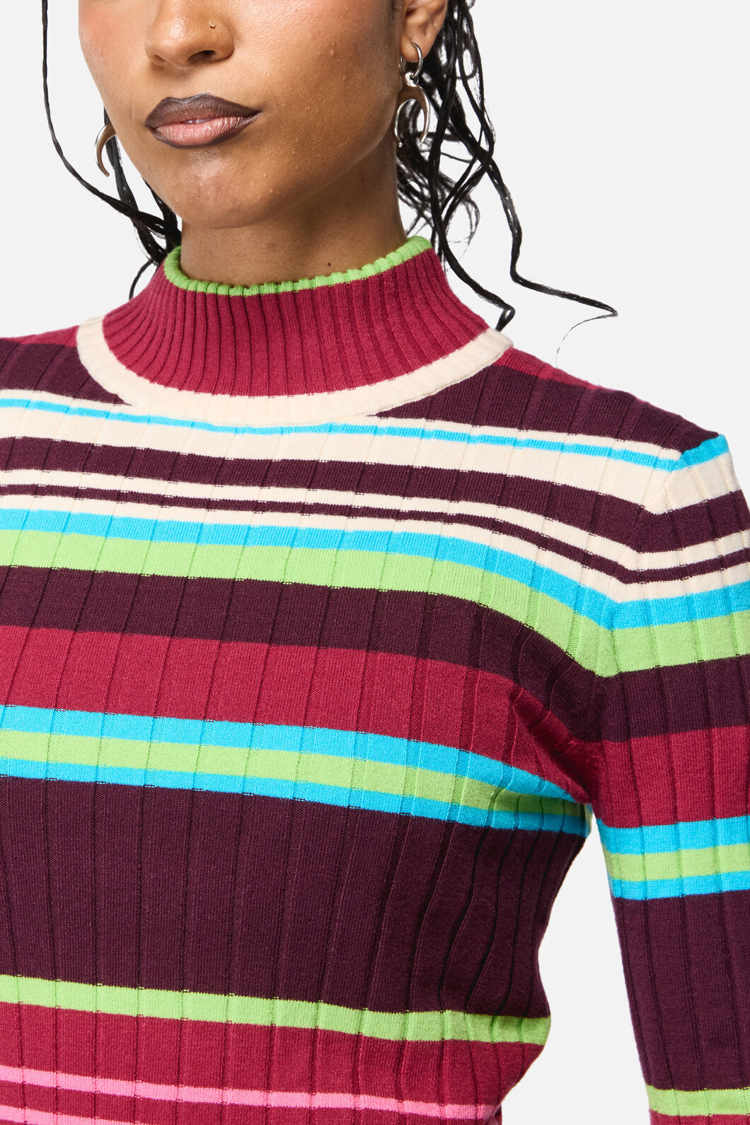 Black Friday - Luna Stripe Knit - multi