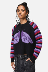 Black Friday - Into The Light Zip Cardigan - multi