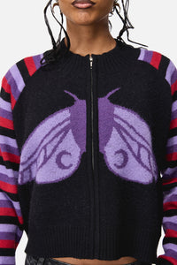 Black Friday - Into The Light Zip Cardigan - multi