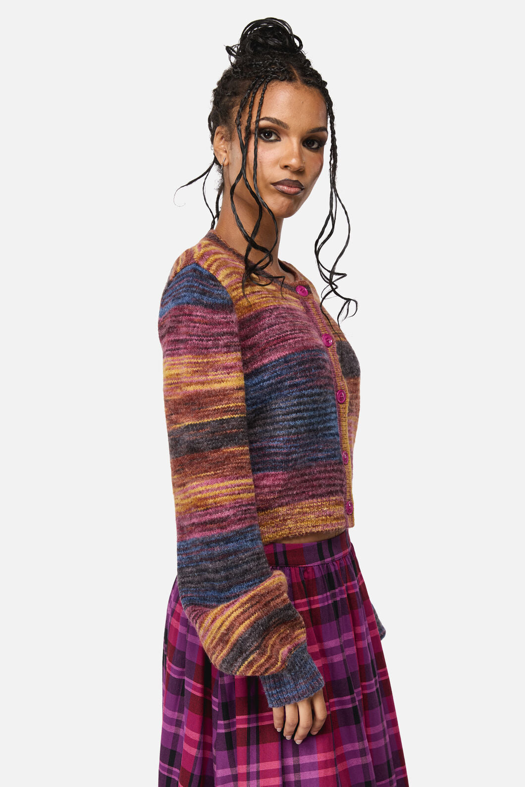 Black Friday - Swarm Goth Cardigan - multi