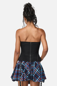 Black Friday - Grace Goth Corset Top - black