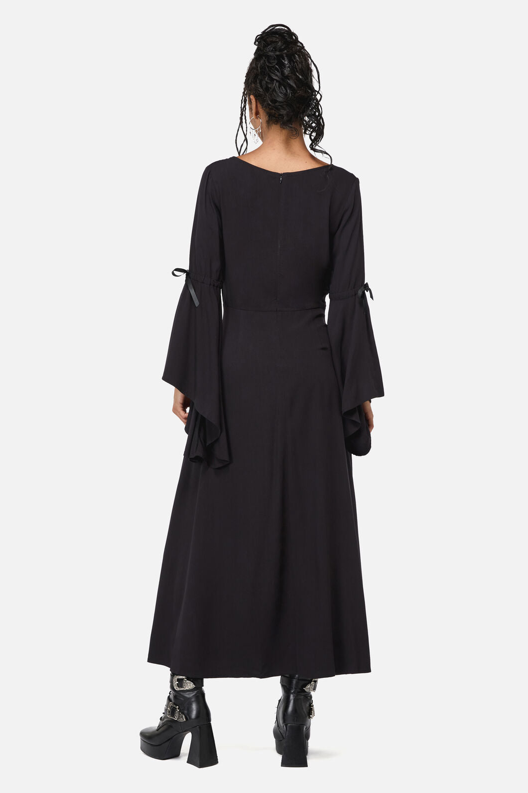 Black Friday - Phantom Goth Midi Dress - black