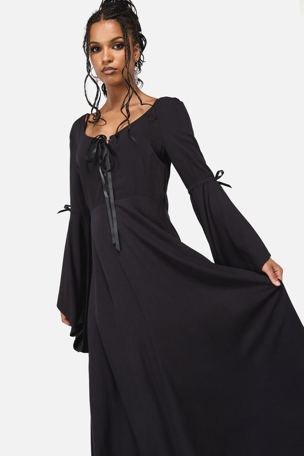 Black Friday - Phantom Goth Midi Dress - black
