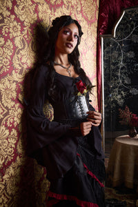 Black Friday - Phantom Goth Midi Dress - black