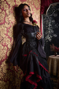 Black Friday - Phantom Goth Midi Dress - black