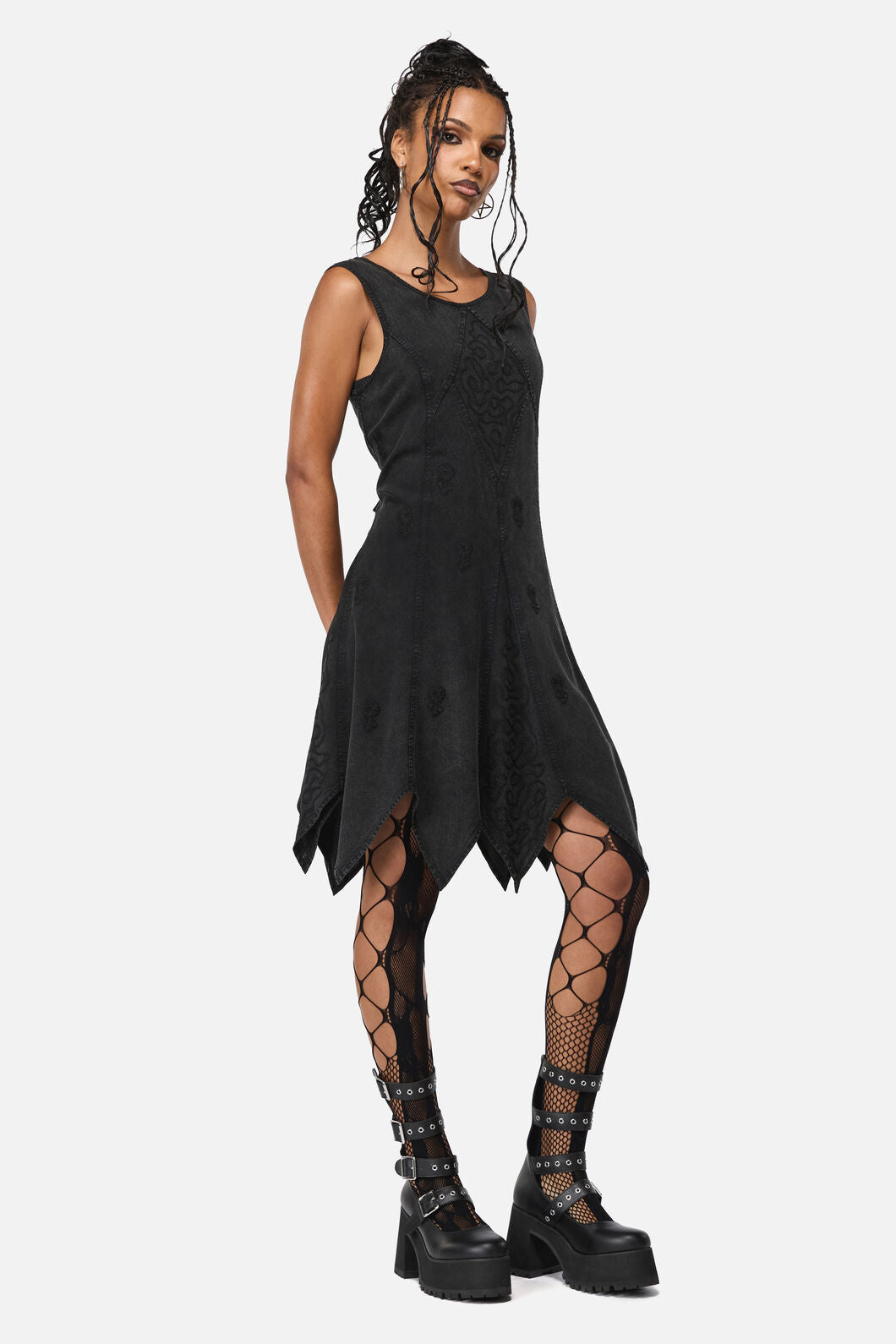 Black Friday - Midnight Goth Dress - black