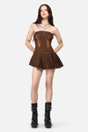 Black Friday - Increasing Silence Micro Dress - brown