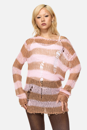 Black Friday - Increasing Silence Iggy Knit - pink-brown