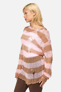 Black Friday - Increasing Silence Iggy Knit - pink-brown