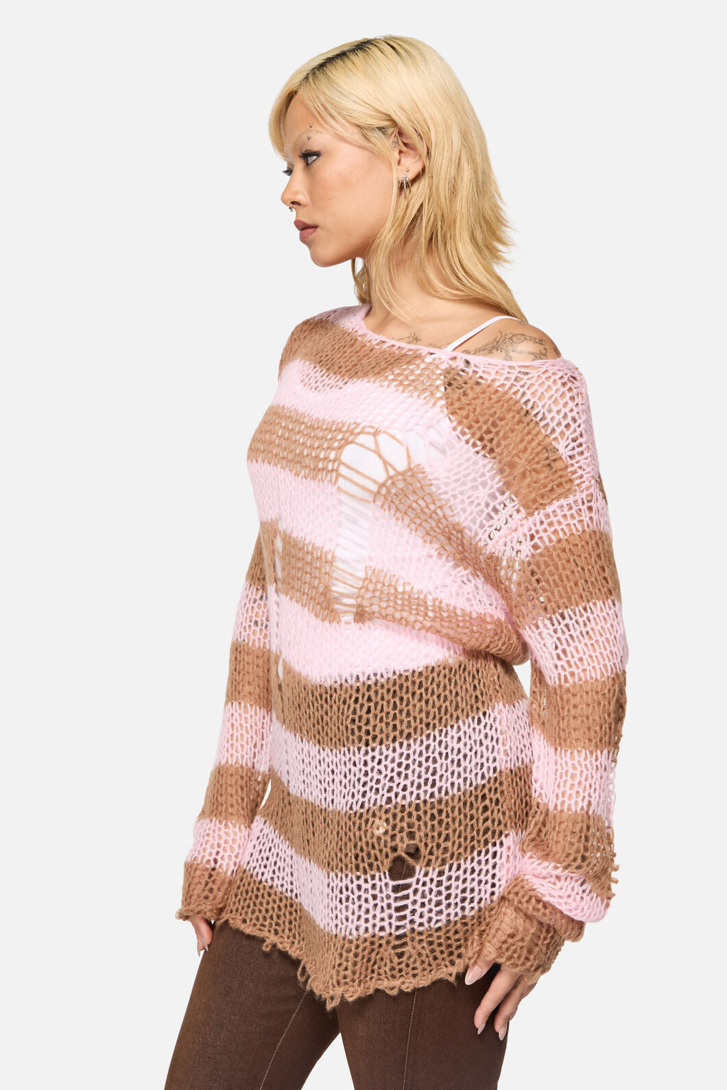 Black Friday - Increasing Silence Iggy Knit - pink-brown