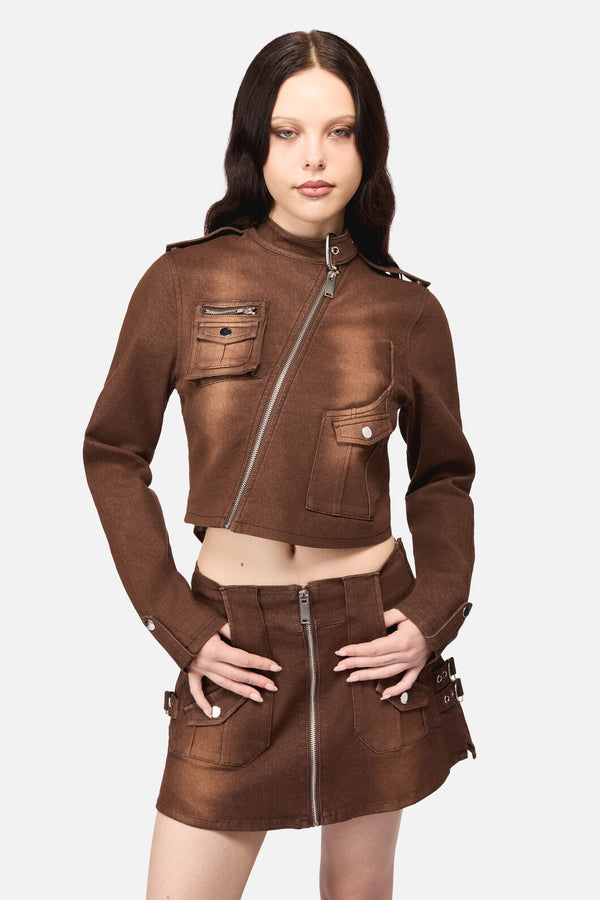 Black Friday - Increasing Silence Rider Jacket - brown
