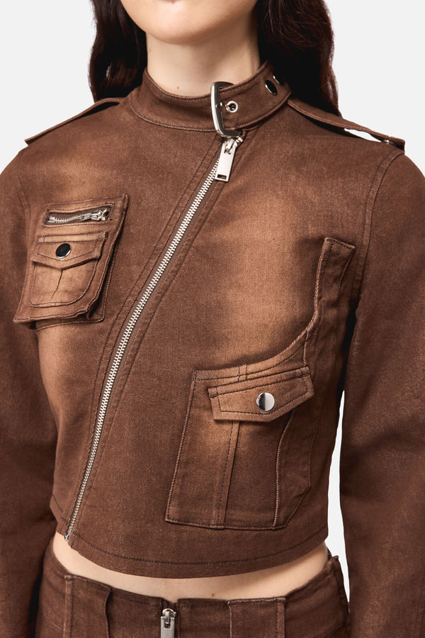 Black Friday - Increasing Silence Rider Jacket - brown