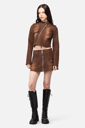 Black Friday - Increasing Silence Rider Jacket - brown