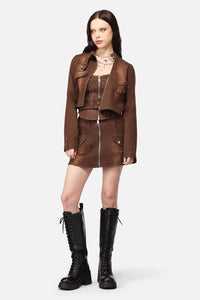 Black Friday - Increasing Silence Rider Jacket - brown