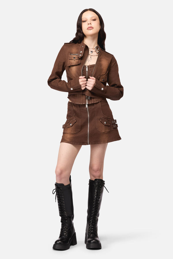 Black Friday - Increasing Silence Rider Jacket - brown