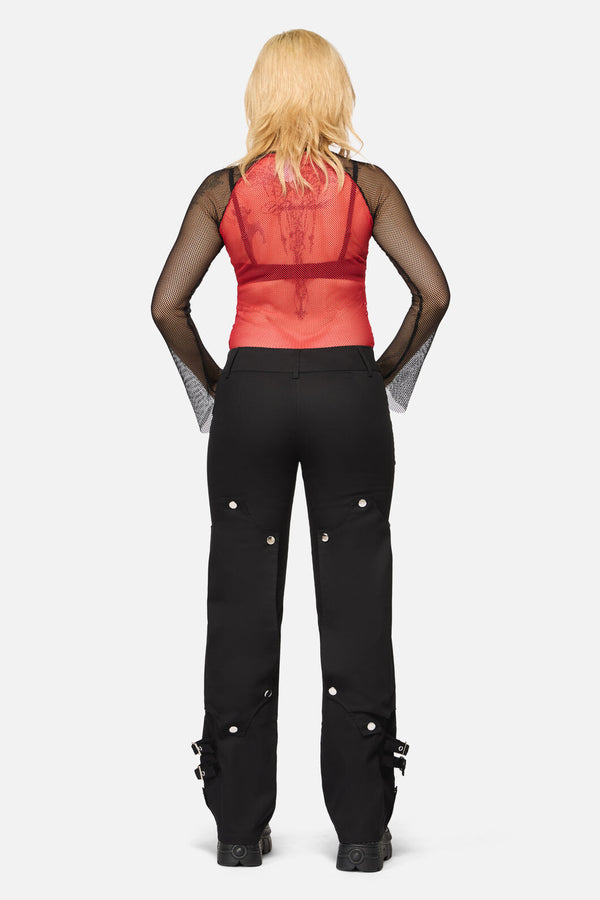 Black Friday - Eyes Closed Slim Fit Cargo - black