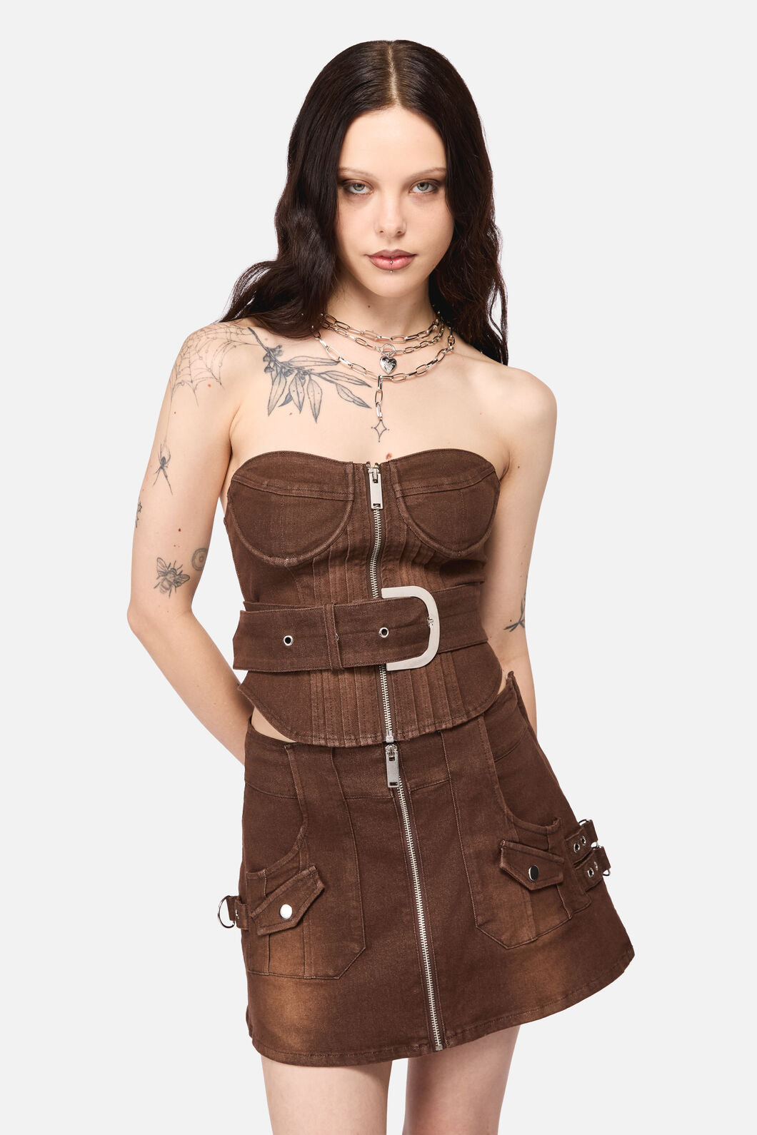 Black Friday - Increasing Silence Corset - brown