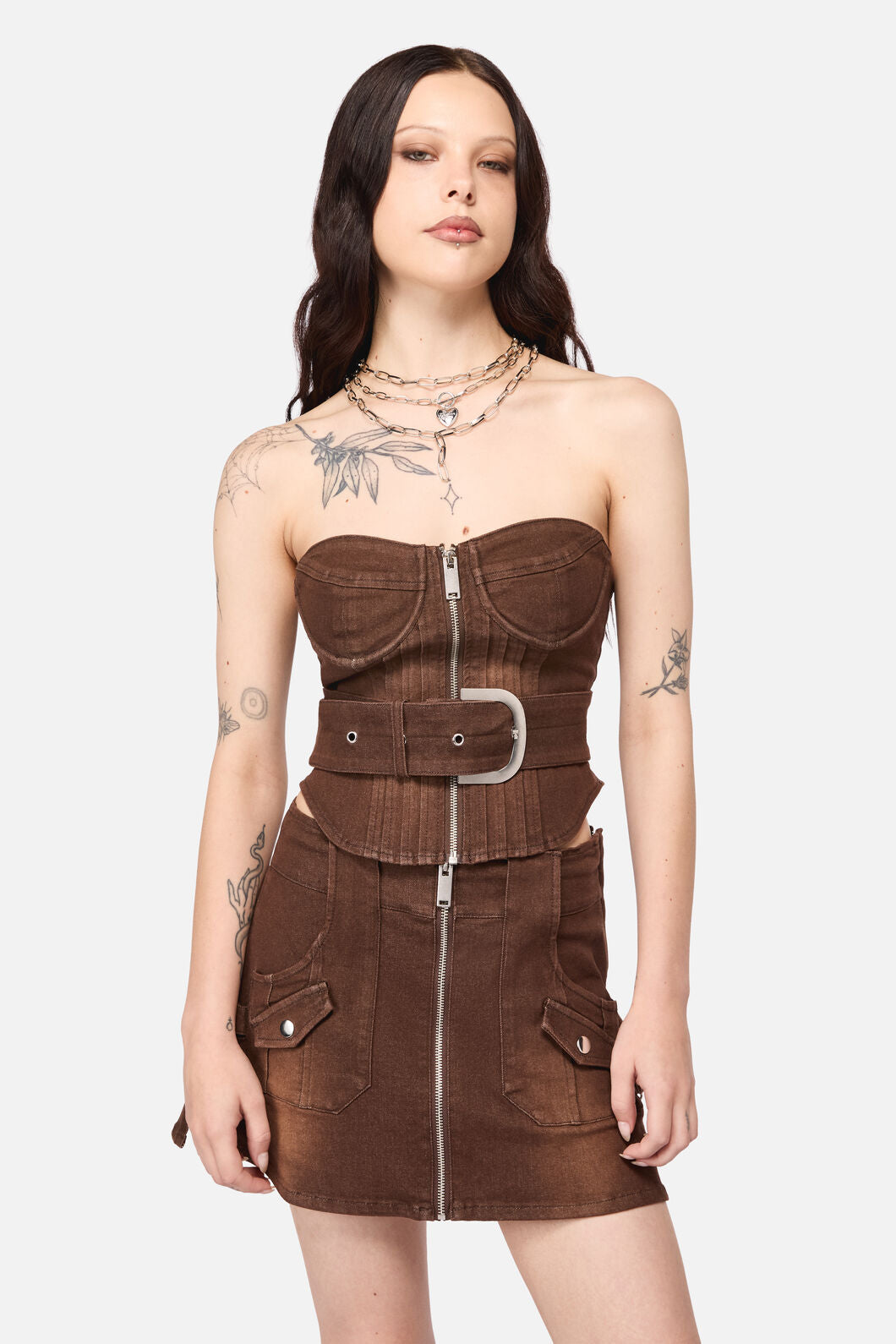 Black Friday - Increasing Silence Corset - brown