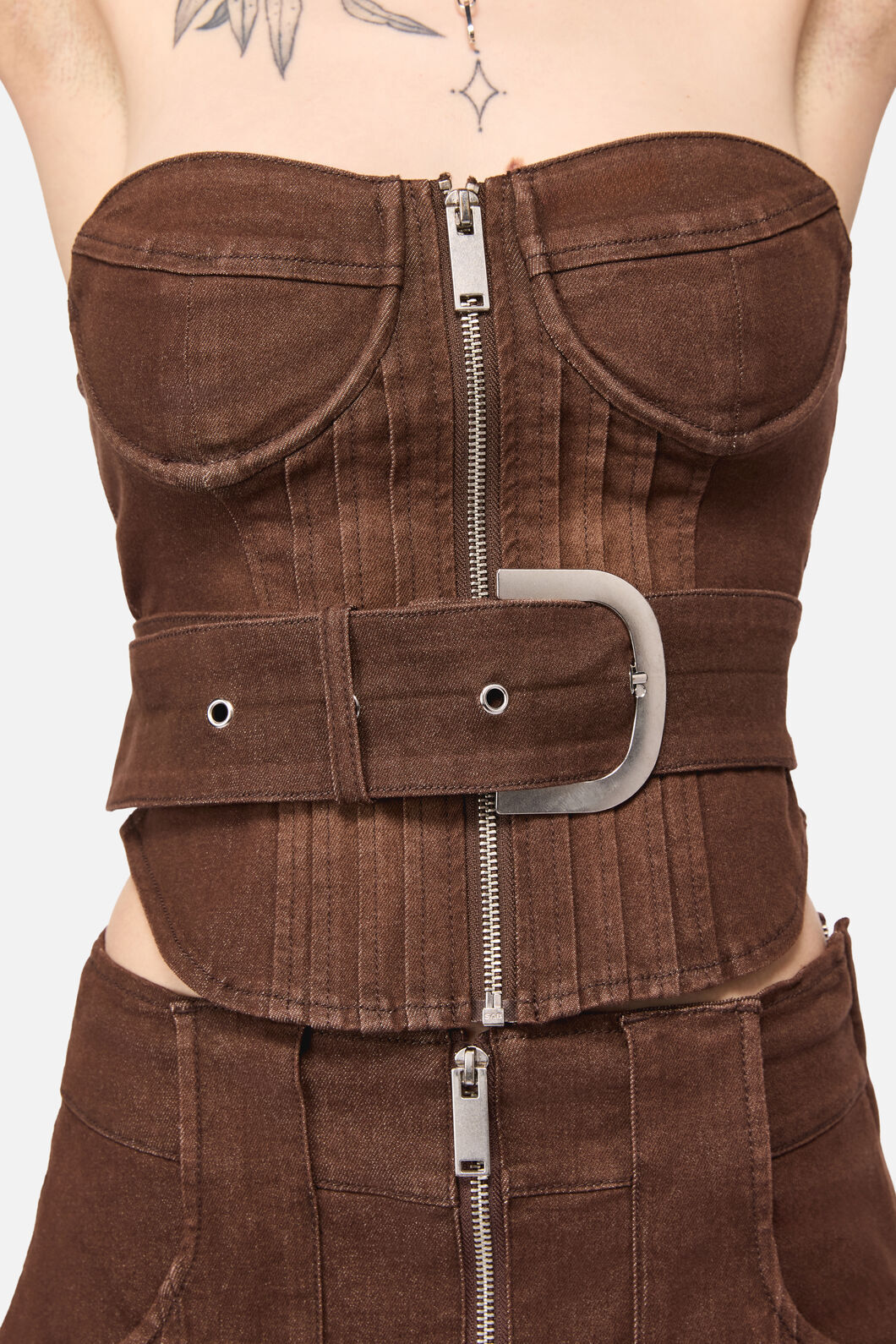 Black Friday - Increasing Silence Corset - brown