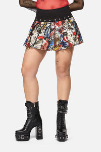Black Friday - Facade Punk Skort - multi